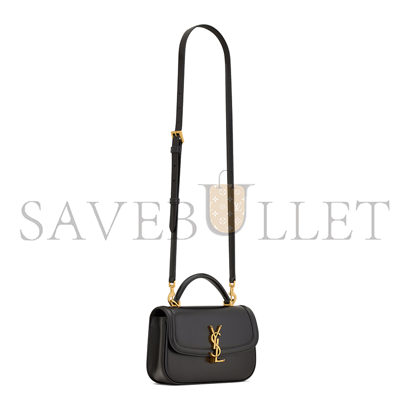Y51 SOLFERINO MINI TOP HANDLE IN BOX Sa1nt Lau*nt A002L60SX0W1000 (19.5*11.5*5.7cm)